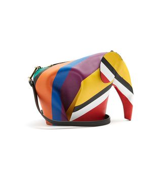 Loewe + Elephant Leather Crossbody Bag