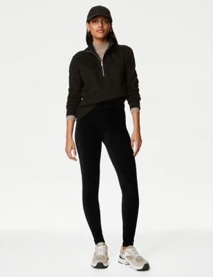 M&S Collection + Cord High Waisted Leggings