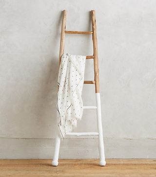 Anthropologie + White-Dipped Ladder