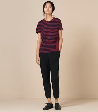 Finery London + Pleated Peg Trousers