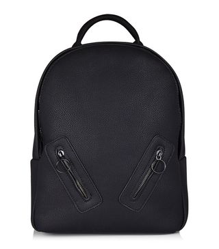 Topshop + Charlie Black Backpack by Skinnydip