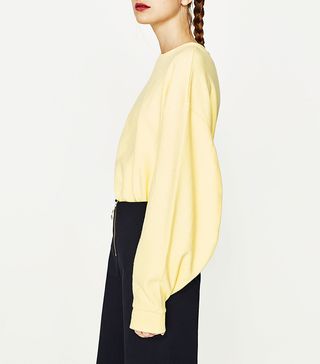 Zara + Full Sleeve Sweatshirt