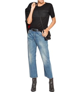 Rag & Bone + Marilyn High-Rise Cropped Flared Jeans