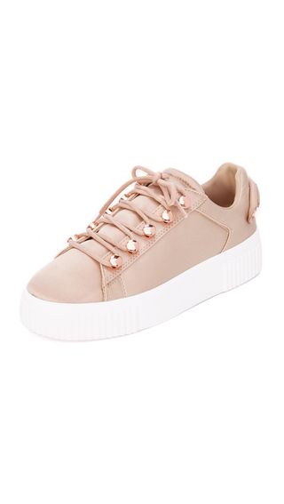 Kendall + Kylie + Rae III Satin Sneakers