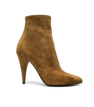 Saint Laurent + Suede Fetish Boots