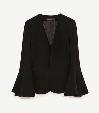 Zara + Bell Sleeve Jacket