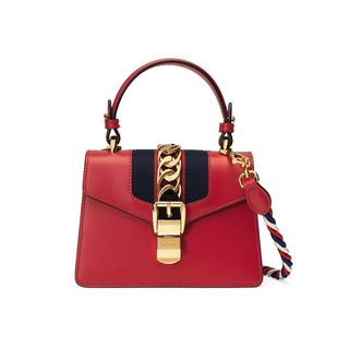 Gucci + Sylvie Leather Mini Bag
