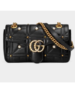 Gucci + GG Marmont Matelassé Shoulder Bag