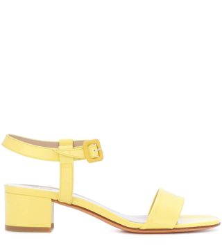 Maryam Nassir Zadeh + Sophie Patent Leather Sandal