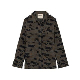L'Agence + Cromwell Military Camouflage Jacket