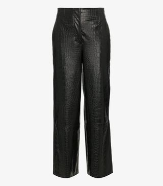 Nanushka + Africa Faux-Leather Pants