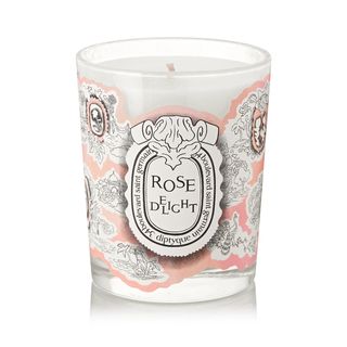 Diptyque + Rose Delight scented candle, 190g 