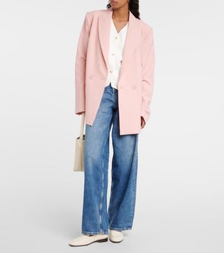 SIR + Dario Oversized Double-Breasted Blazer