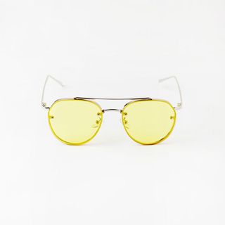 Reliquia + Yellow Aviator Sunglasses