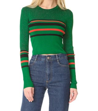 Diane von Furstenberg + Long Sleeve Pullover