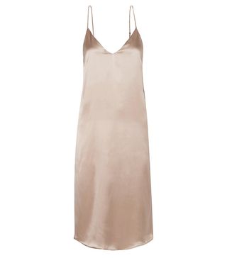Anine Bing + Gemma Silk-Satin Midi Dress