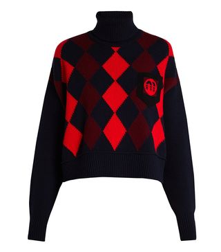 Miu Miu + Virgin-Wool Roll Neck Sweater
