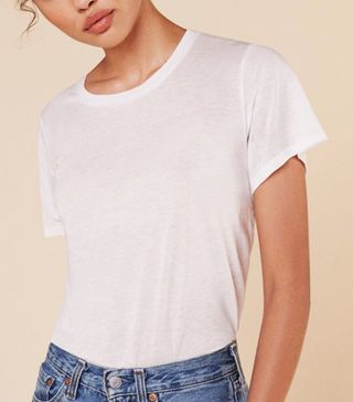 Reformation + Flax Relaxed Crew Tee