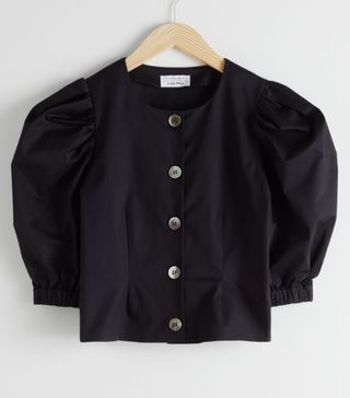 & Other Stories + Blend Puff Sleeve Blouse