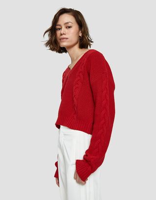 Which We Want + Alice Sweater in Red