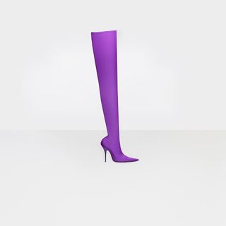 Balenciaga + Knife Over-The-Knee Boots
