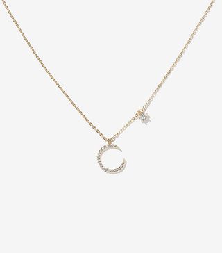 Zachary Gold + Crescent Moon Necklace