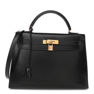 Hermès + Kelly Sellier 32 Black