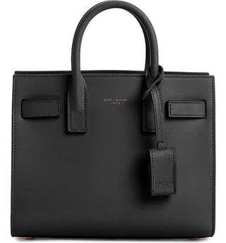 Saint Laurent + Nano Sac De Jour Leather Tote