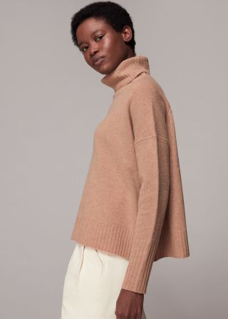 Whistles + Roll Neck Wool Knit