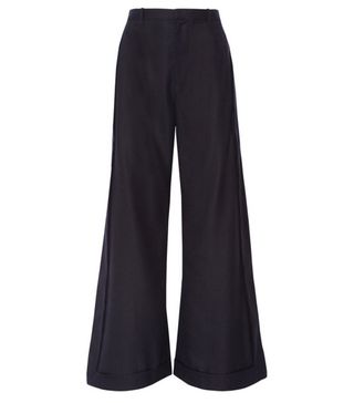 Jacquemus + Wool Wide-Leg Pants