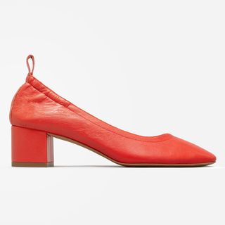 Everlane + Leather Block Heel