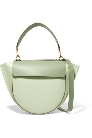 Wandler + Hortensia Medium Leather Shoulder Bag