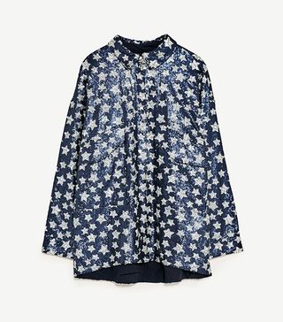 Zara + Sequined Stars Jacket