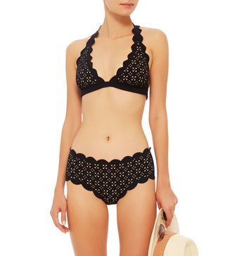 Marysia Swim + Spring Laser Cut Bikini Top