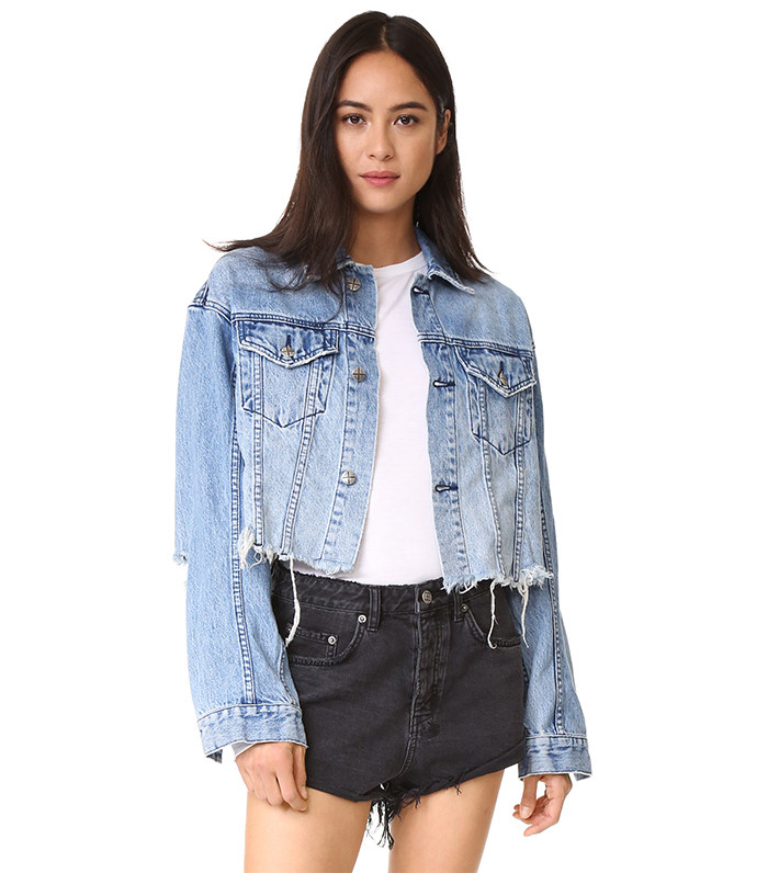 Ksubi + Daggerz Crop Jean Jacket