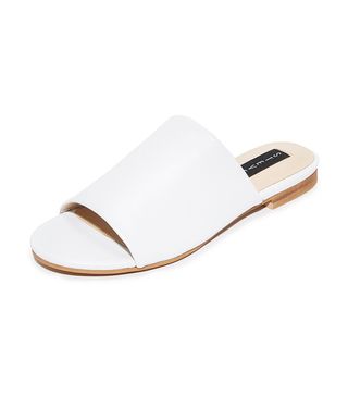 Steven + Calahan Leather Slides