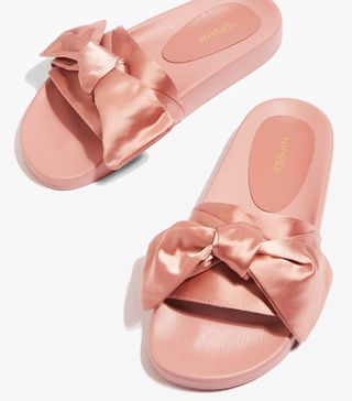 Topshop + Halo Bow Slides