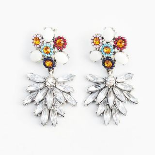 Mango + Flower Earrings