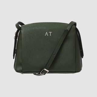 The Daily Edited + Khaki Structured Cross Body Bag