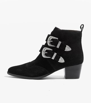 Topshop + Montana Western Ankle Boots