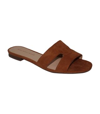 Who What Wear + Carlie Faux Suede Slide Sandals