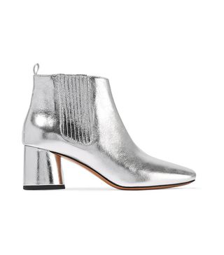 Marc Jacobs + Rocket Metallic Leather Chelsea Boots