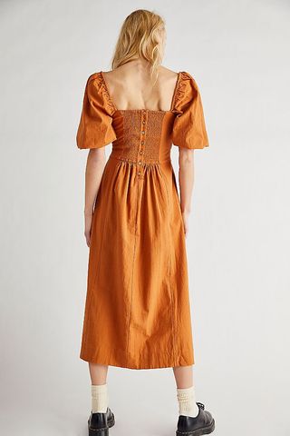 Free People + Ain't She a Beaut Midi Dress