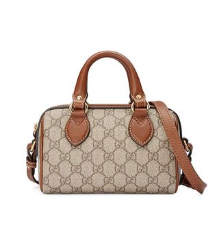Gucci + Supreme Mini Top-Handle Satchel Bag
