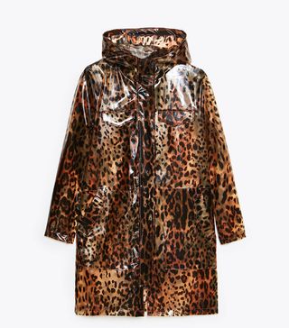 Uterqüe + Leopard Rain Coat