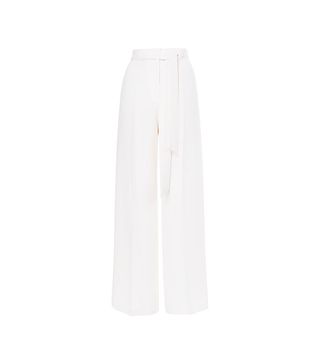 Topshop + Open Back Wide Leg Trousers