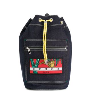 Kenzo + Logo Patch Backpack