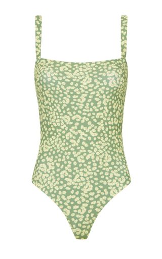 Matteau + The Square Printed One-Piece Swimsuit