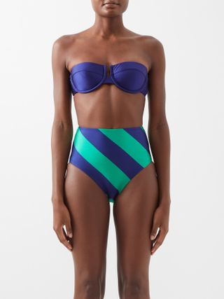 Zimmermann + Tiggy Underwired Balconette Bikini Top