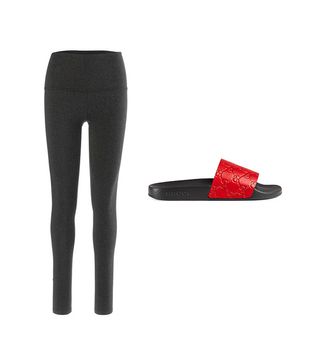Balance Athletica Leggings Red - $25 - From Kaitlyn